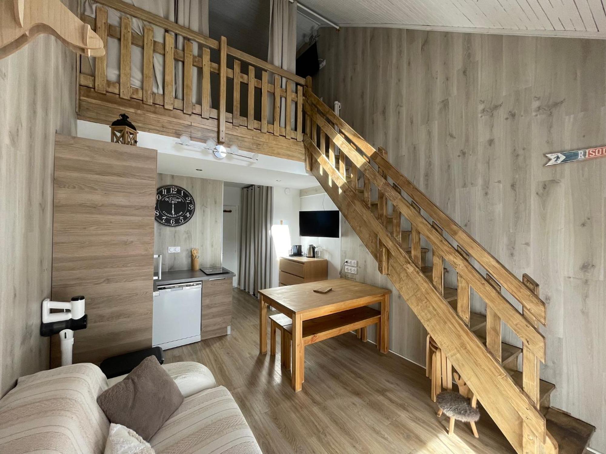 Risoul 1850 Beau Duplex Pour 6 Pers En Plein Centre De La Station公寓 外观 照片